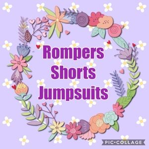 Rompers, shorts, jumpsuit